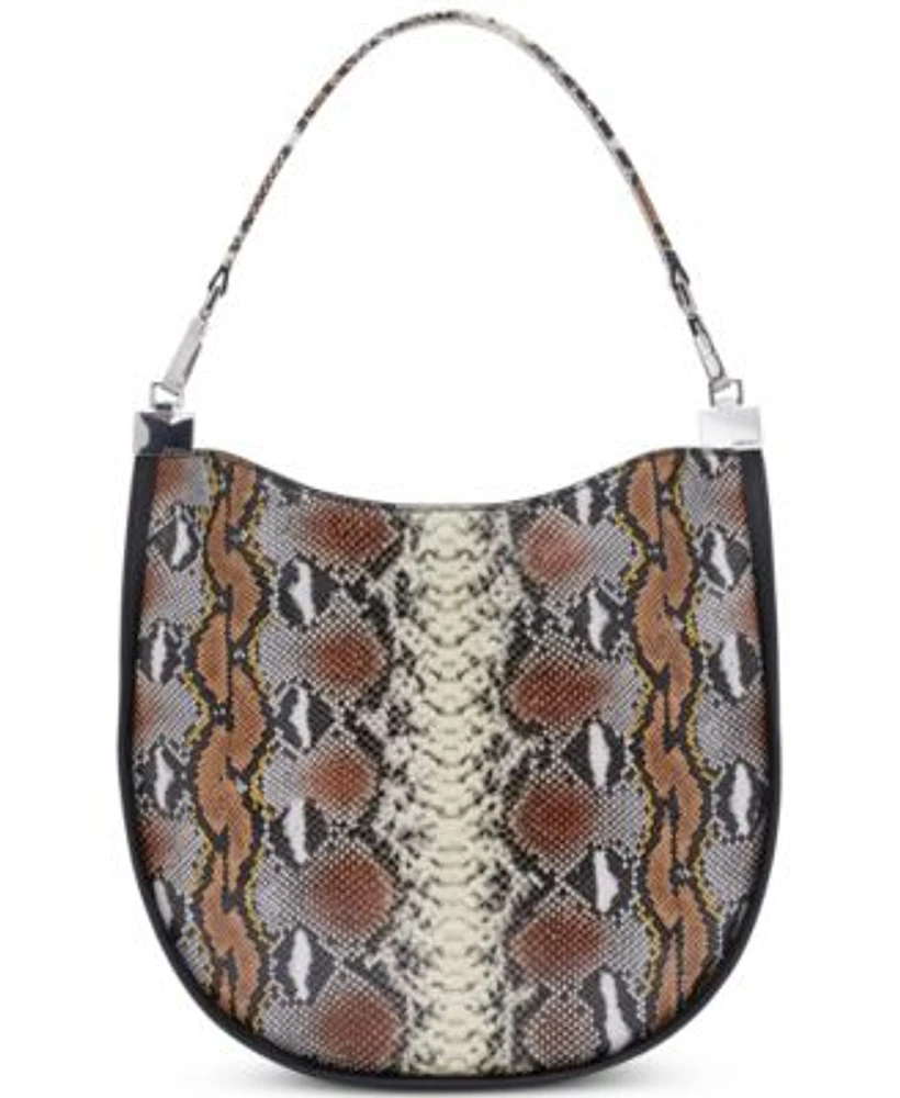 Calvin Klein Celestine Medium Printed Shoulder Bag Connecticut