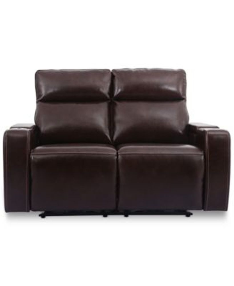 Oaklyn leather power deals recliner