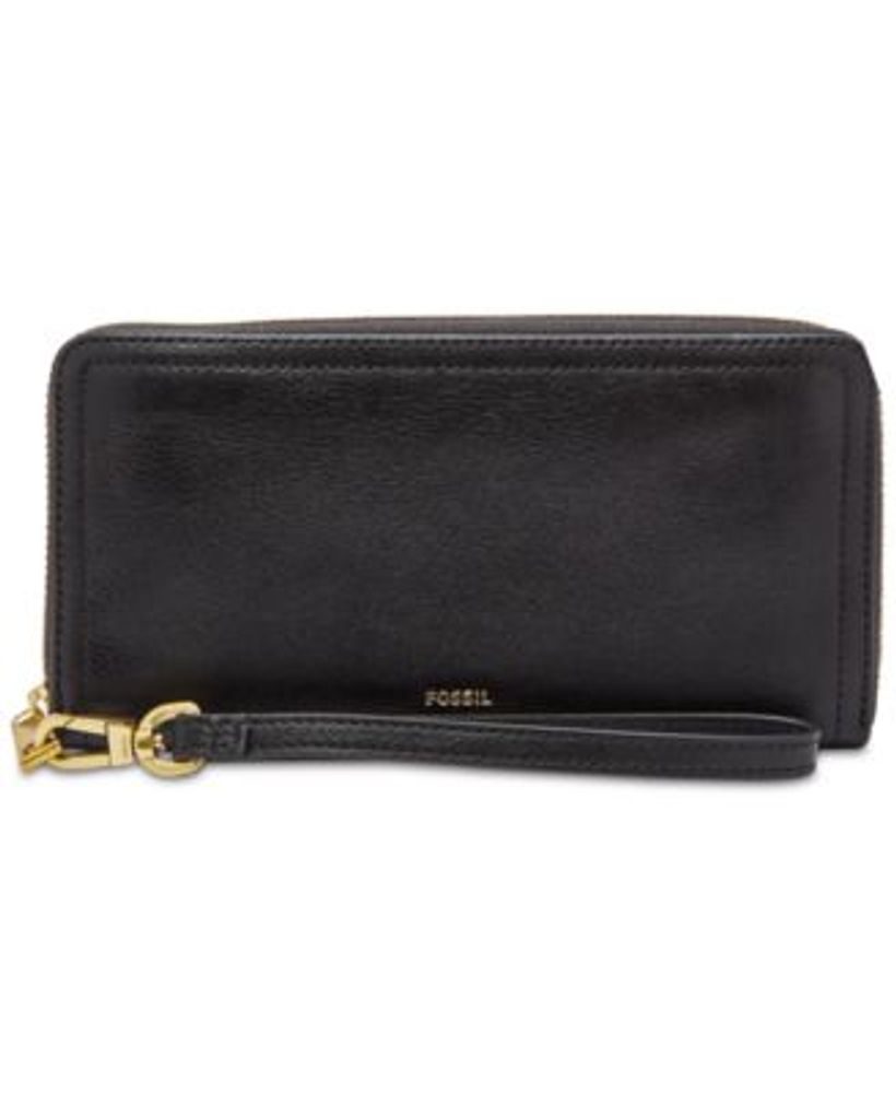 Fossil Logan Leather Zip Around Clutch Wallet Mall of America®