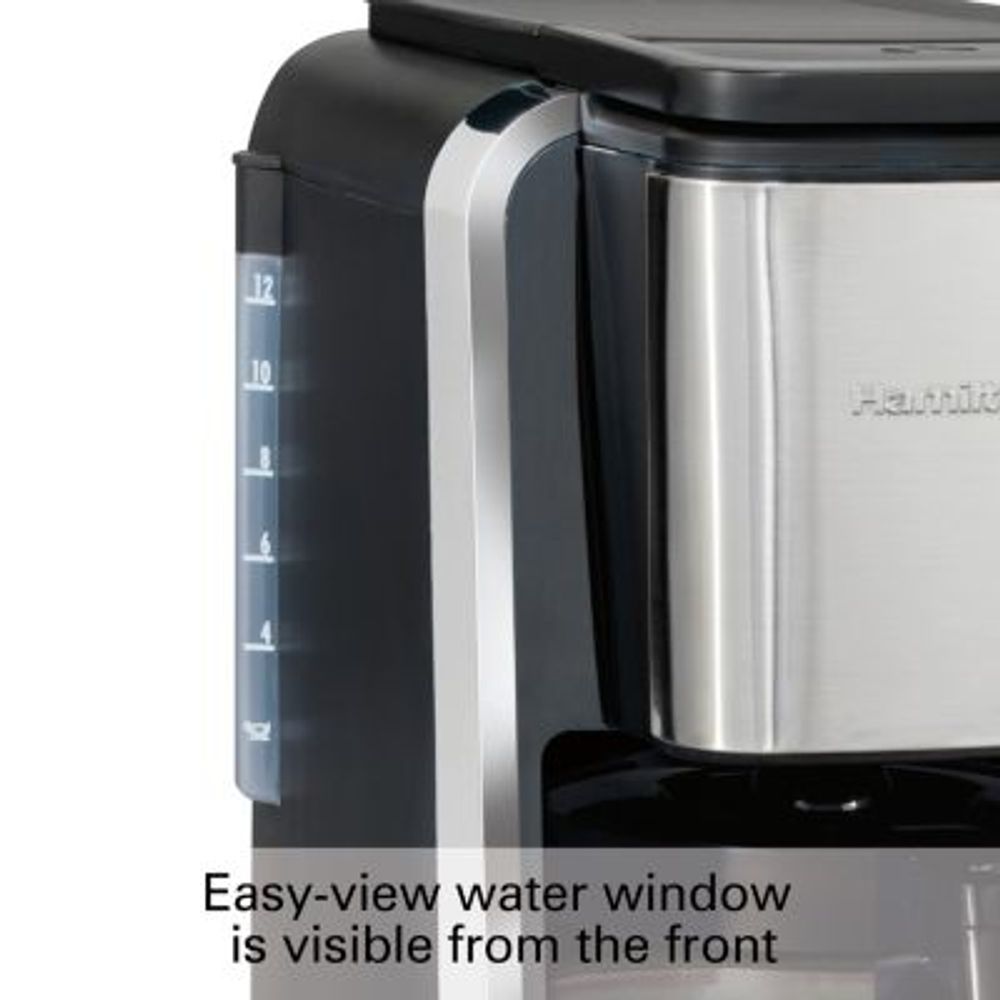 Hamilton beach programmable easy sale access deluxe coffee maker