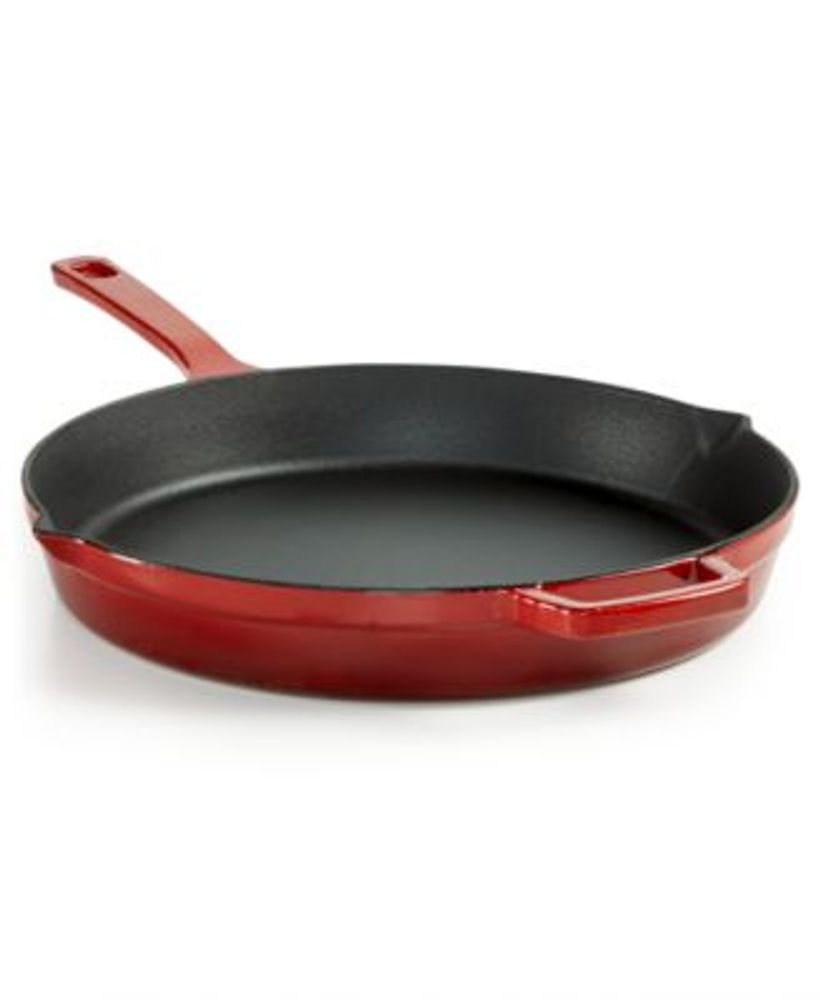 Martha Stewart Collection Enameled Cast Iron 12" Fry Pan, Created for