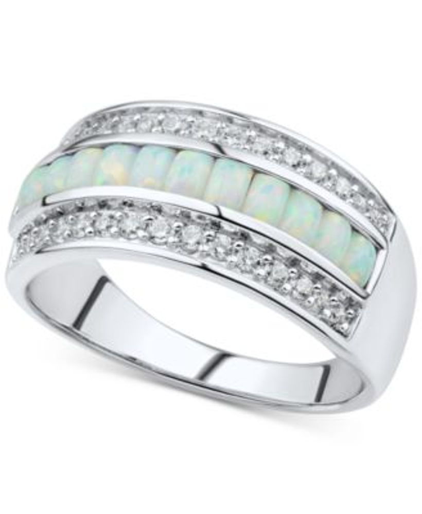 Macy's opal ring sale