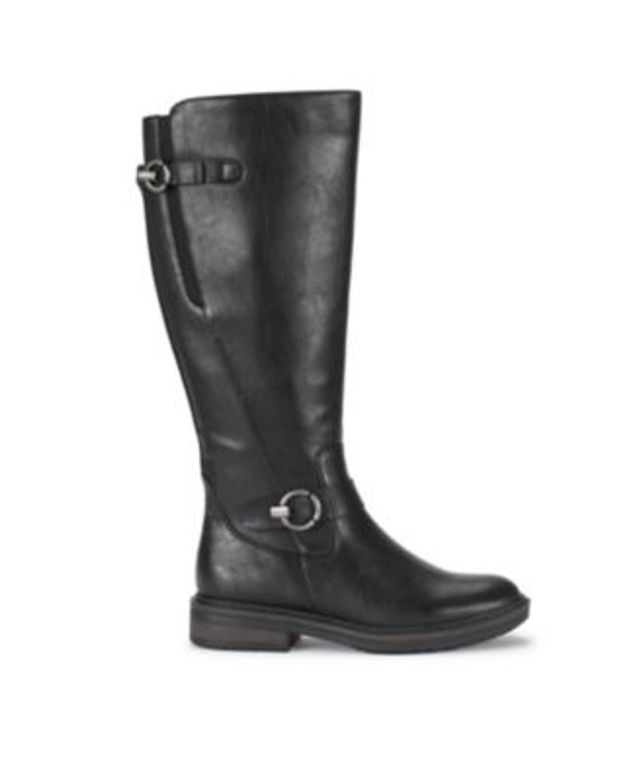Macys womens discount black riding boots