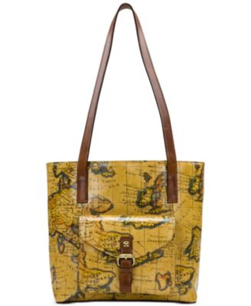 Macys leather tote clearance