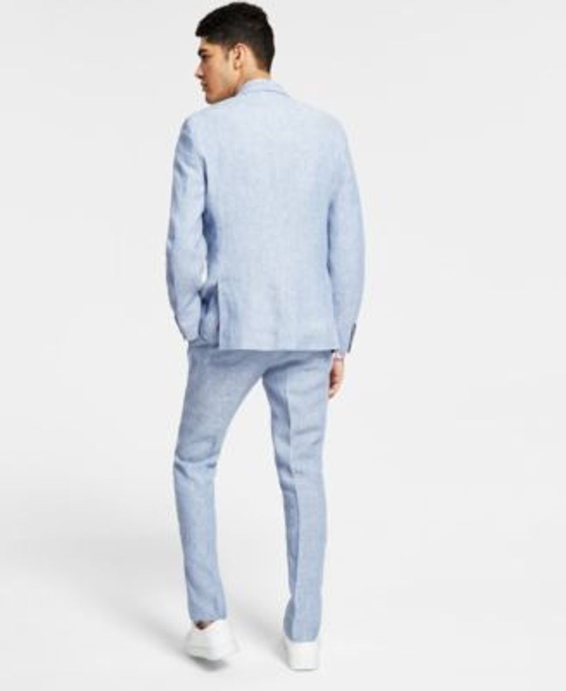 Macys linen jacket best sale