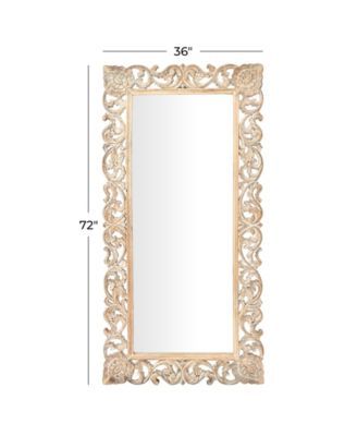 Rosemary Lane Traditional Mango Wood Wall Mirror, 72" x 36" | Mall of America??