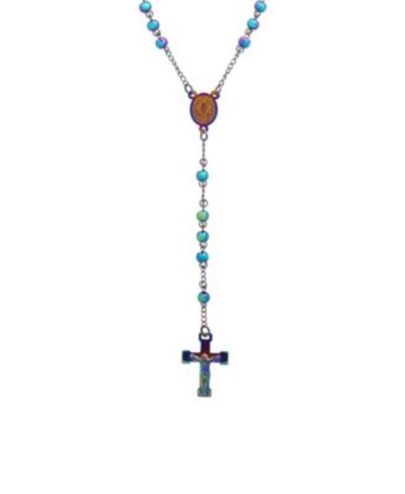 Rosary necklace macy's cheap