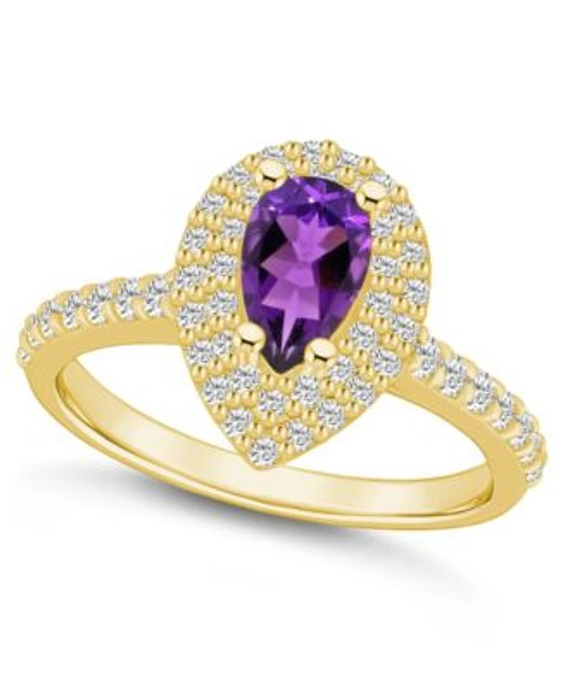 Macys outlet amethyst ring