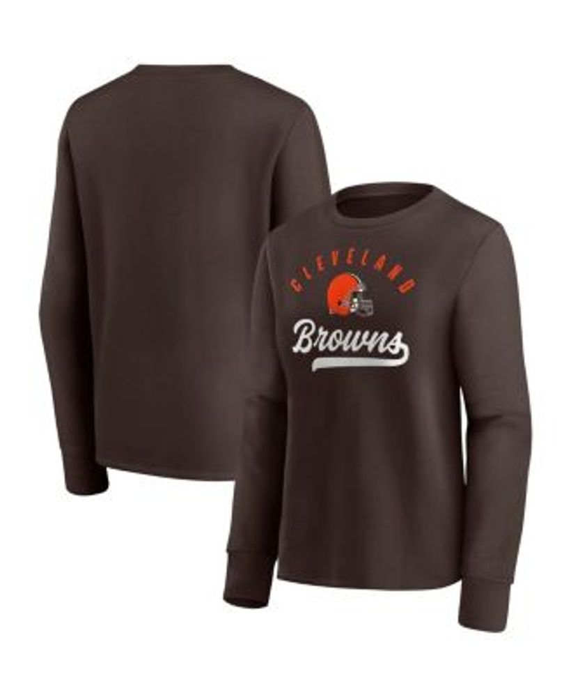 Browns online crewneck sweatshirt