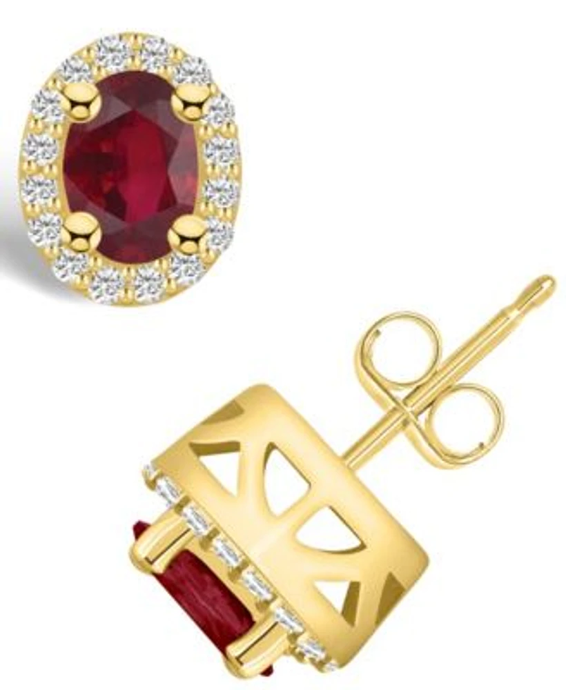 Macys ruby earrings new arrivals
