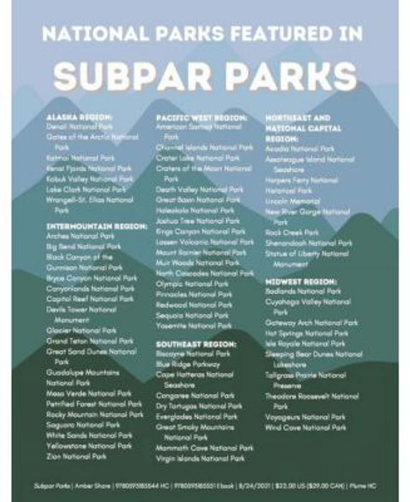 Barnes Noble Subpar Parks: America #39 s Most Extraordinary National