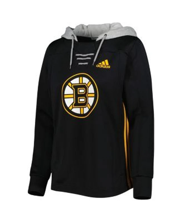 Adidas Women s Black Boston Bruins Skate Lace Primeblue Team