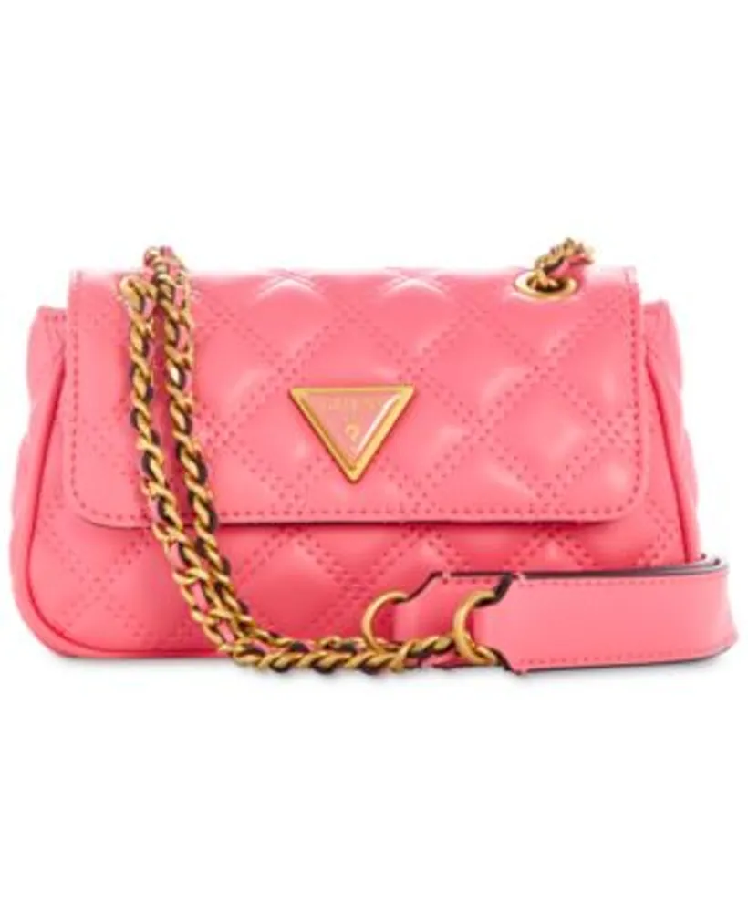 GUESS Giully Mini Convertible Flap Quilted Crossbody | Vancouver Mall