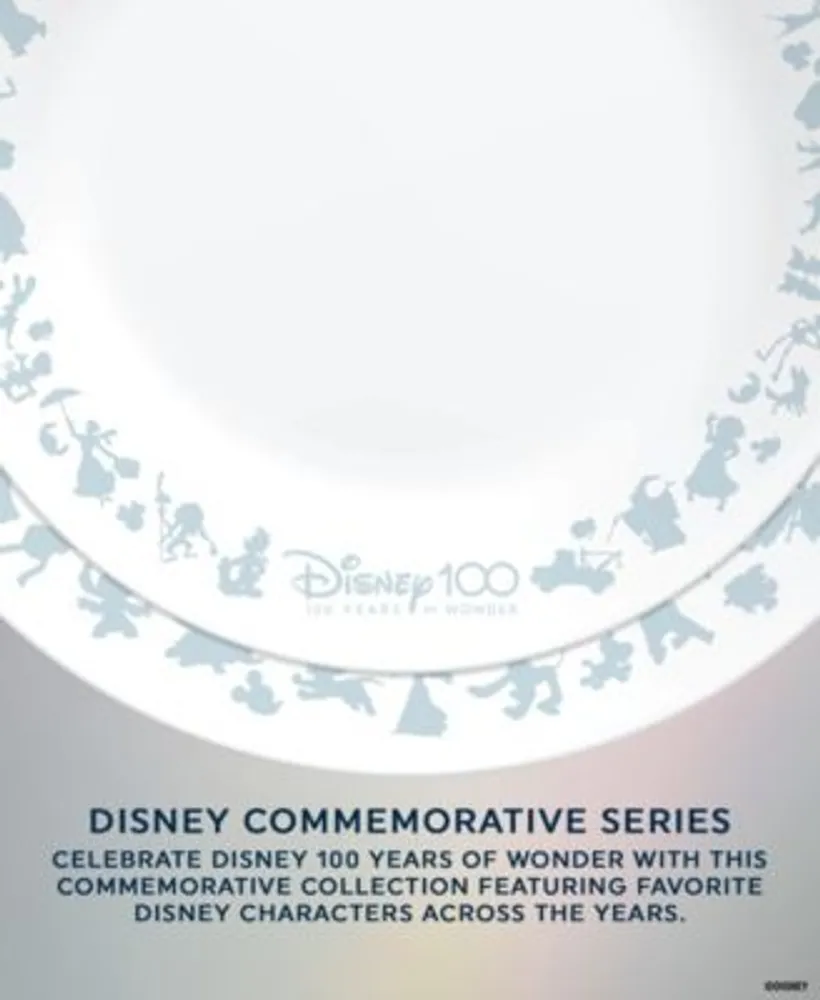 Corelle Disney Commemorative Series 12 pc Dinnerware Set, Service for 4