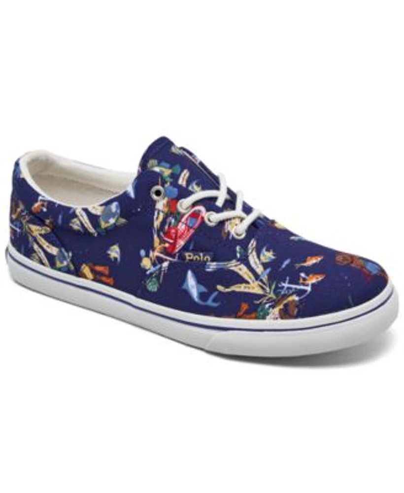 Polo Ralph Lauren Big Kids Keaton Slip On Casual Sneakers from