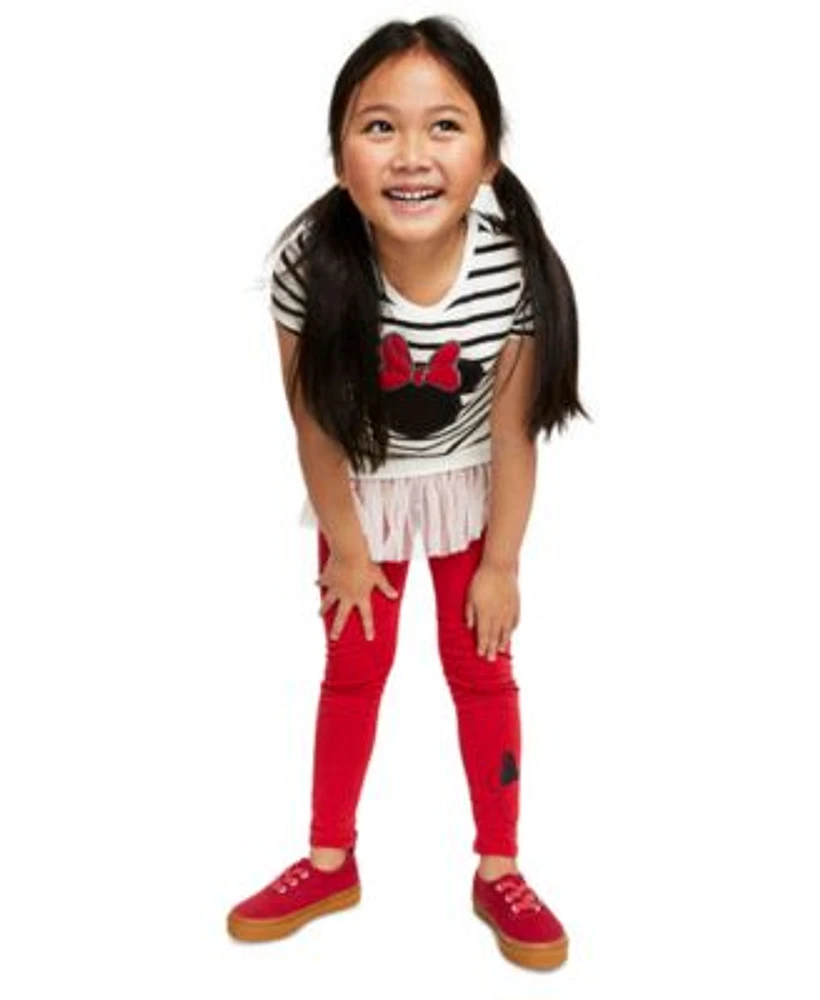 Girls minnie mouse discount leggings