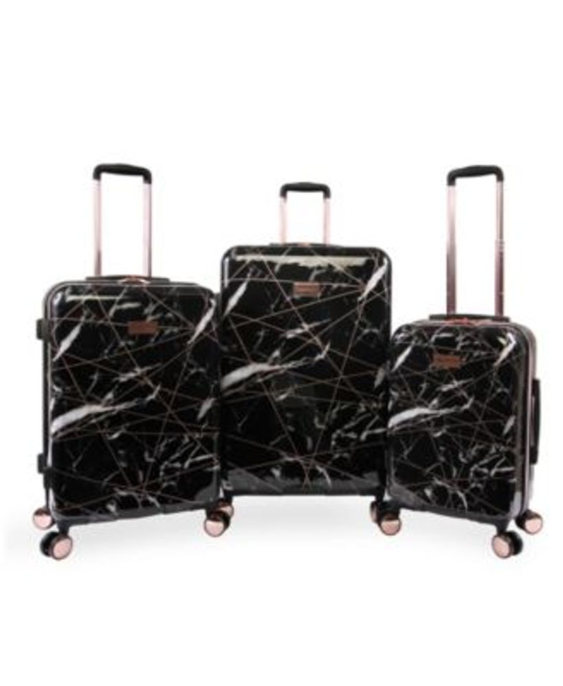 Juicy Couture Vivian 3Piece Hardside Spinner Luggage Set Mall of