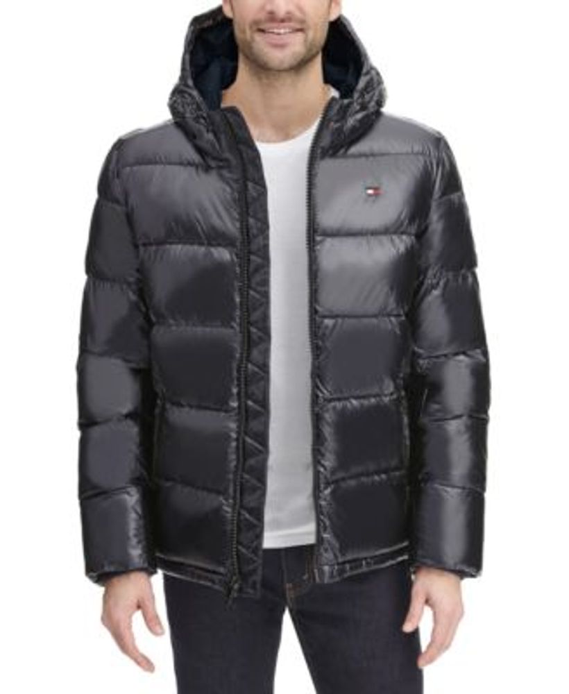 Tommy Hilfiger Men's Pearlized Performance Hooded Puffer Coat Mall of America®