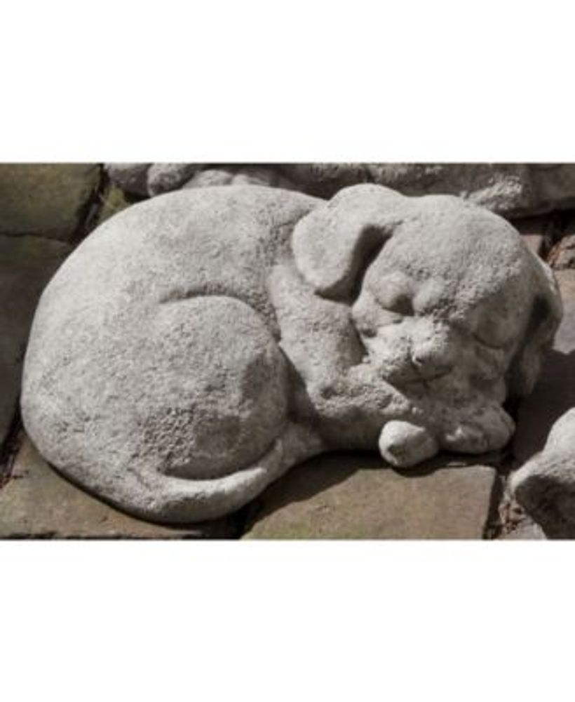 Campania International Curled Dog Small Garden Statue Mall of America®