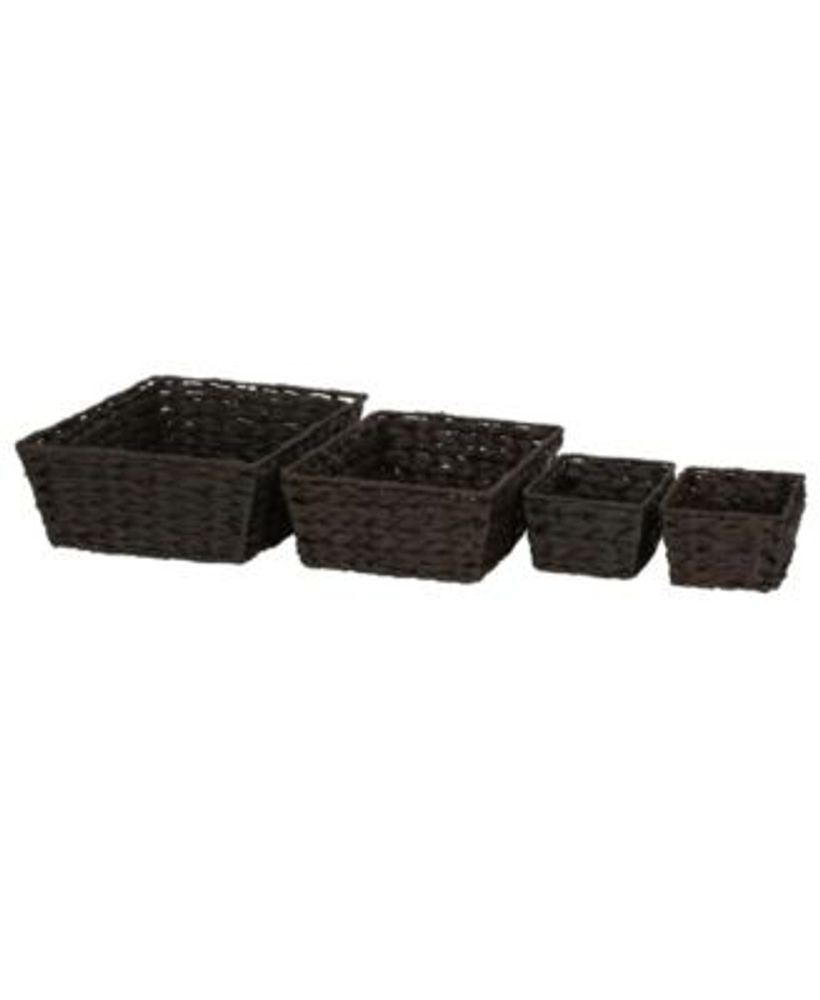 Household Essentials Wicker Storage Baskets, Set of 4 Mall of America®