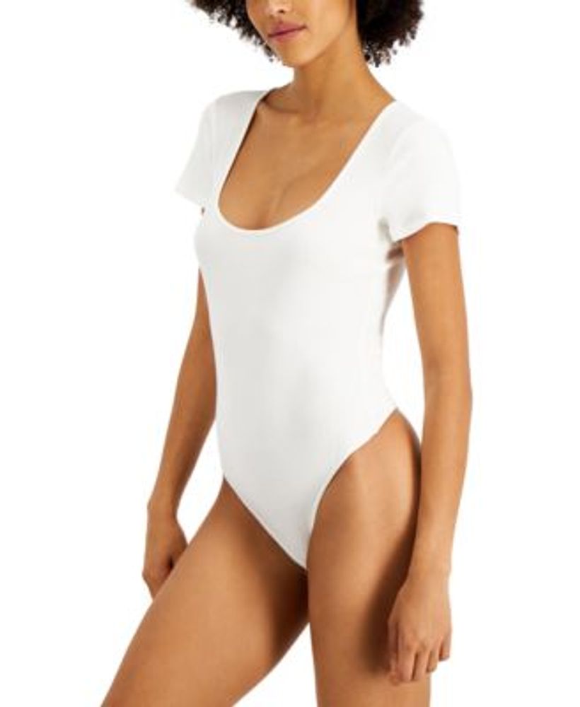 Jenni Square Neck Ribbed Bodysuit Created for Macy s Mall of