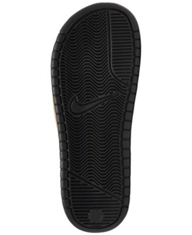 Nike Women's Benassi JDI Swoosh Slide Sandals from Finish Line Mall