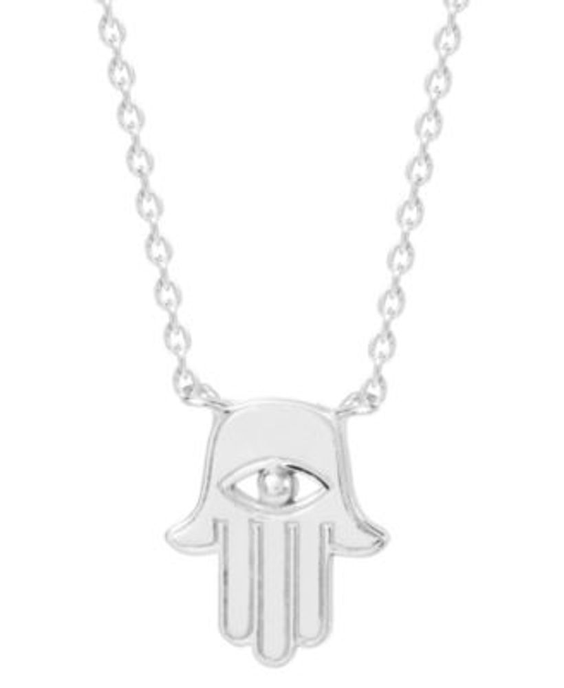 Macy's best sale hamsa necklace