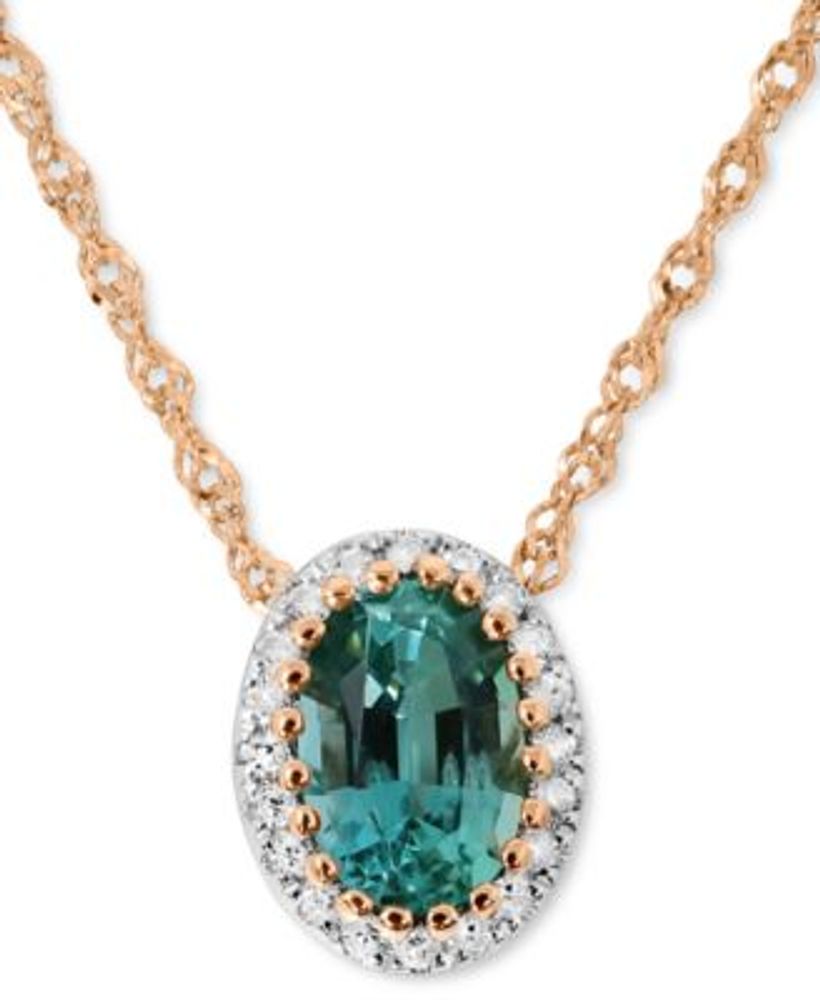 Macy's jewelry discount emerald necklaces