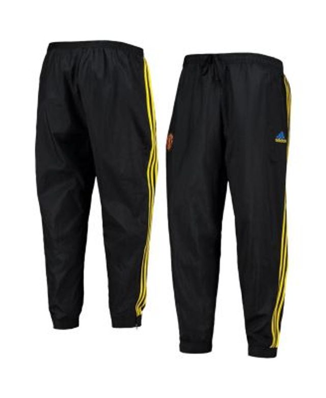 Adidas Men s Black Manchester United Icons Woven Pants Hawthorn Mall