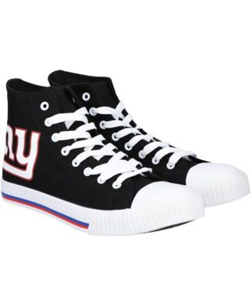 FOCO Men s New York Giants Big Logo High Top Canvas Shoes Mall
