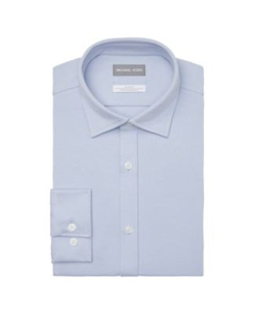 Michael Kors Men s Fine Gauge Knit Slim Fit Dress Shirt Mall of