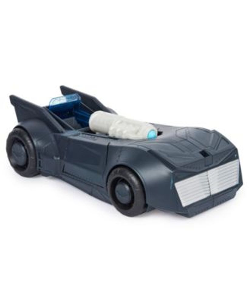Batman Tech Defender Batmobile Transforming Vehicle Toy With Blaster Launcher - Age 4+
