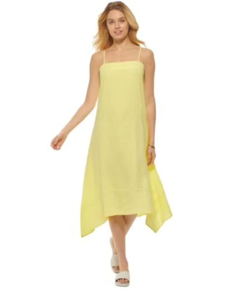 DKNY Women's Linen Asymmetrical Camisole Dress | Hawthorn Mall