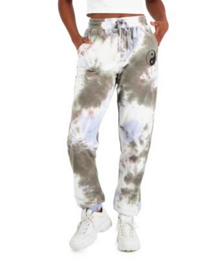 Rebellious One Juniors Yin Yang Tie Dyed Sweatpants Mall of