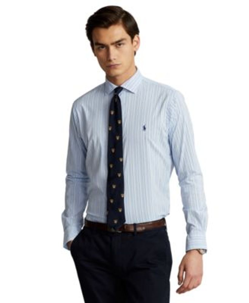 Ralph lauren classic outlet fit striped shirt
