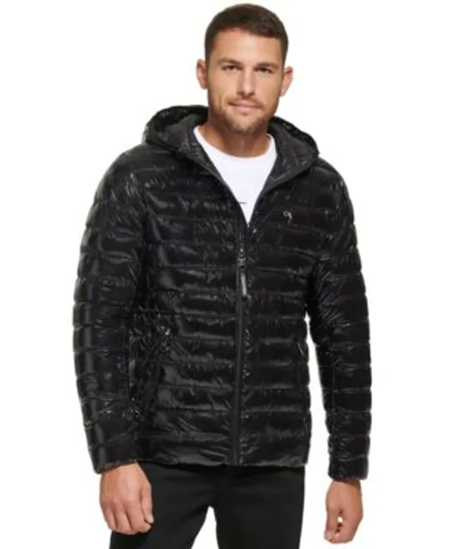 Calvin Klein Men's Hooded & Quilted Packable Jacket | Hawthorn Mall