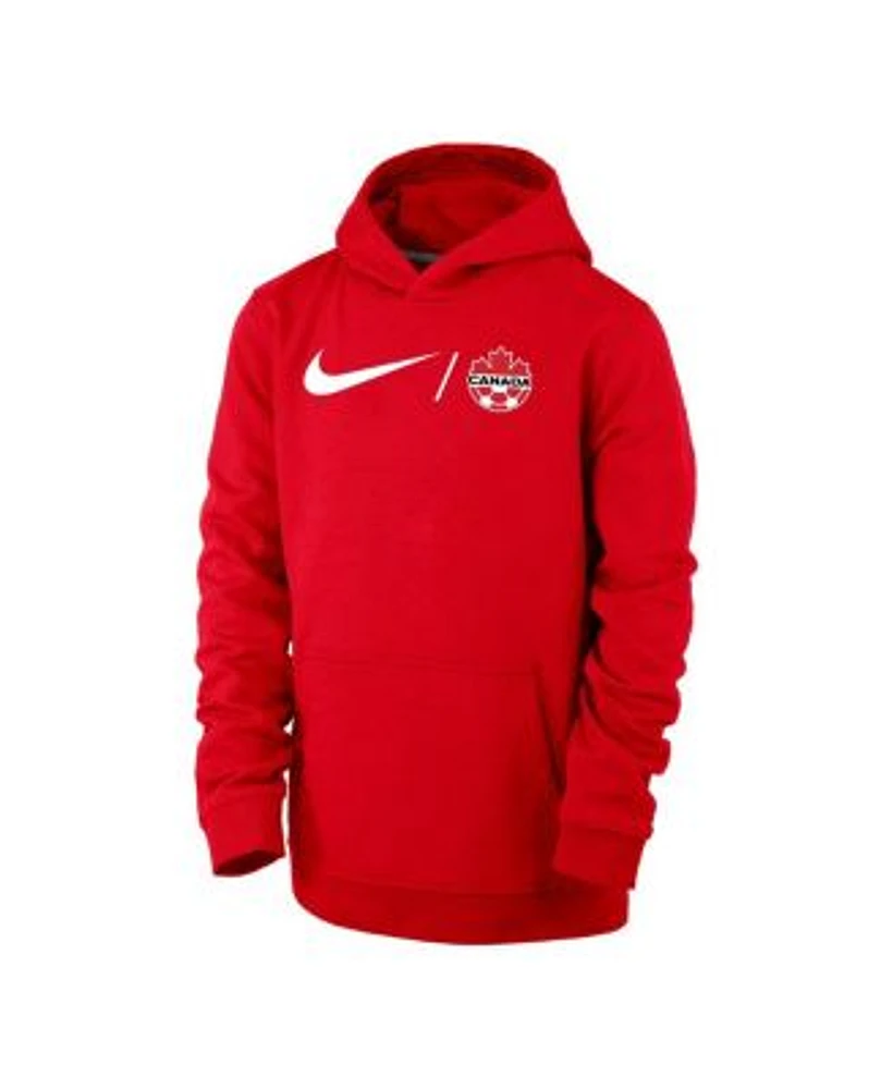 Red nike hoodie macys new arrivals