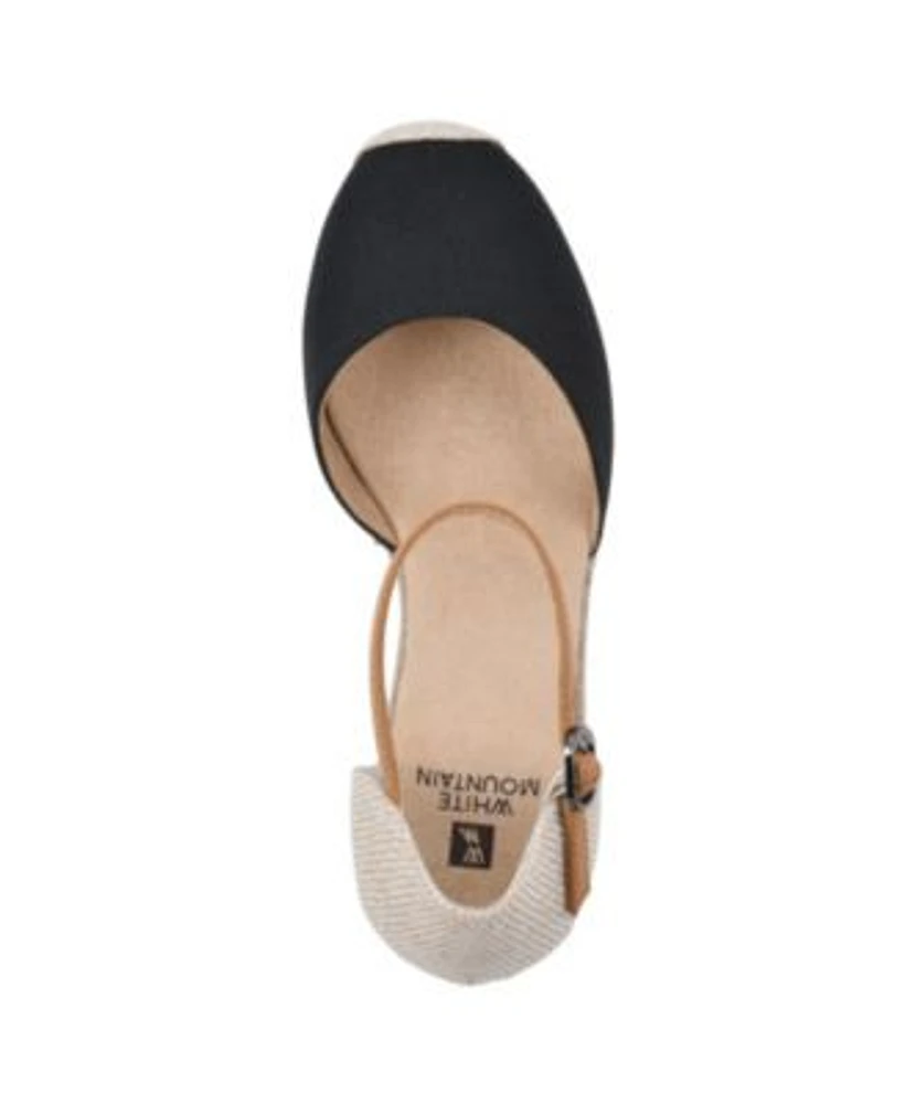 White mountain mamba espadrilles top
