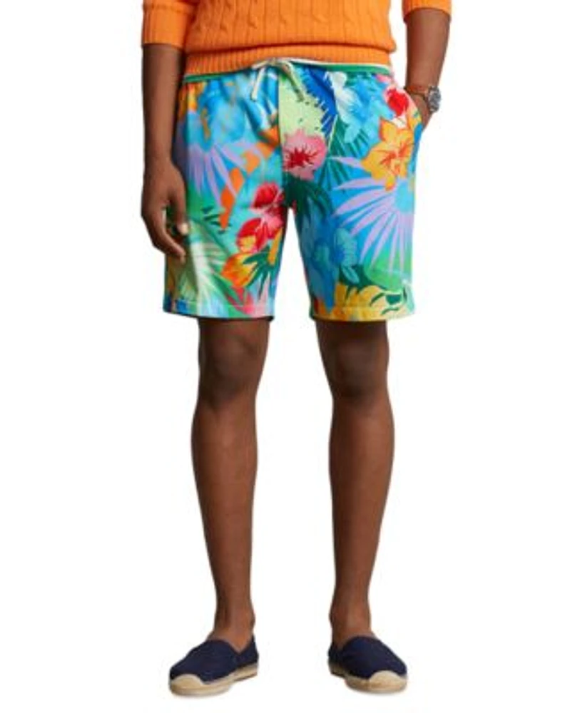 Polo Ralph Lauren Men s 8 Inch Tropical Floral Print Terry Shorts