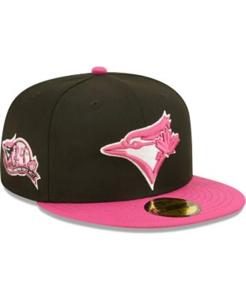 New Era Men's Black and Pink Toronto Blue Jays 25th Anniversary Passion