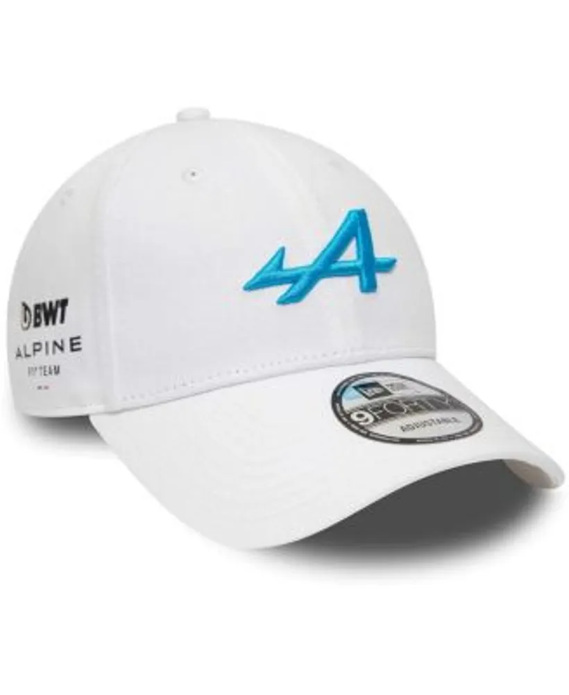 New Era Men's White Alpine Essential 9FORTY Snapback Hat