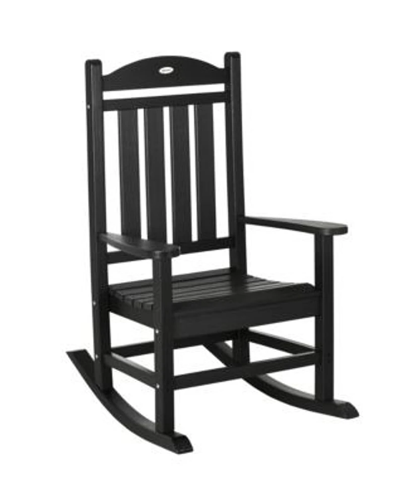 Large outdoor store rocking chair