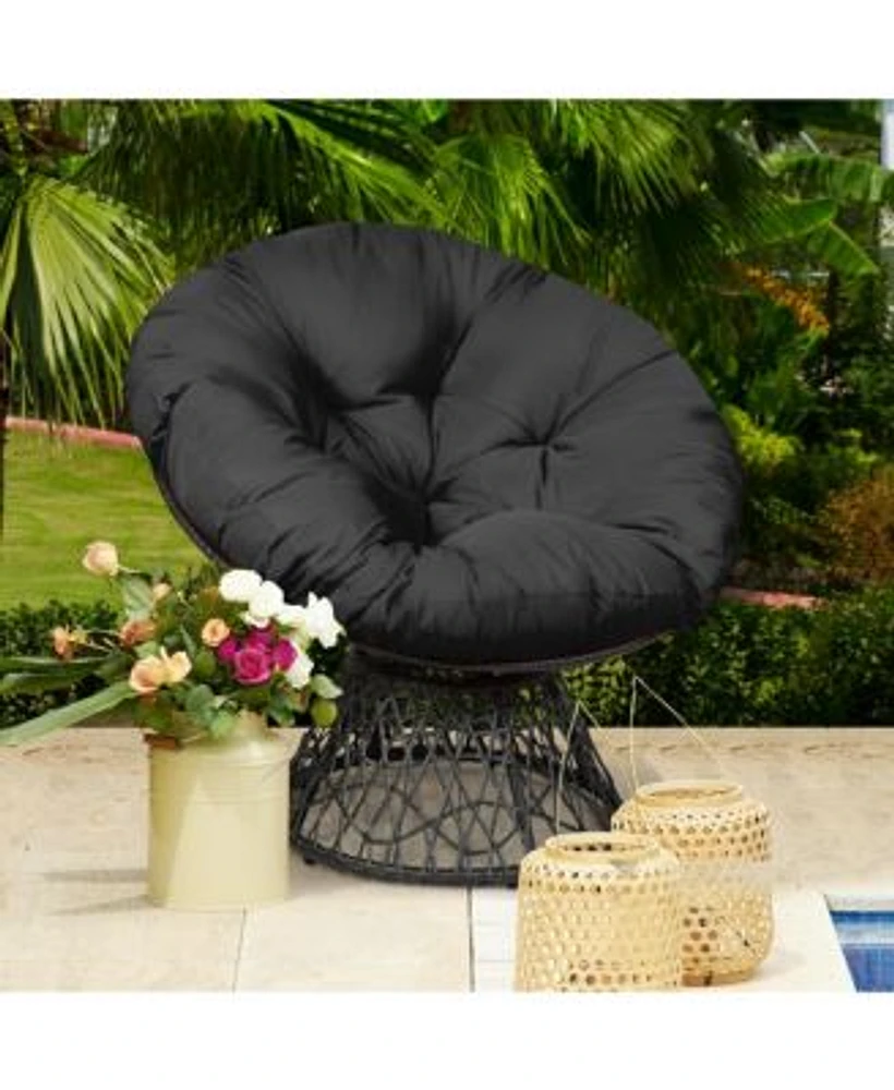Costway Rattan Papasan Chair Ergonomic 360degree Swivel Mall of America®