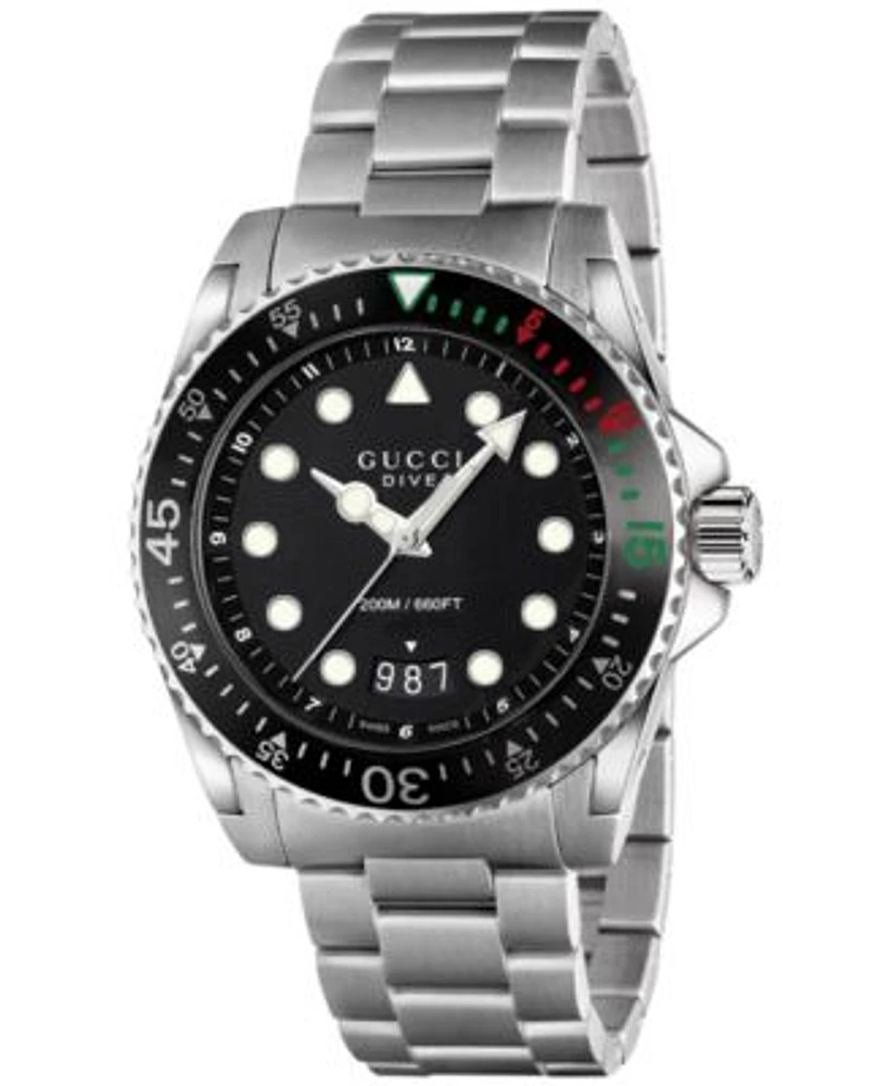 Gucci watch macys mens sale
