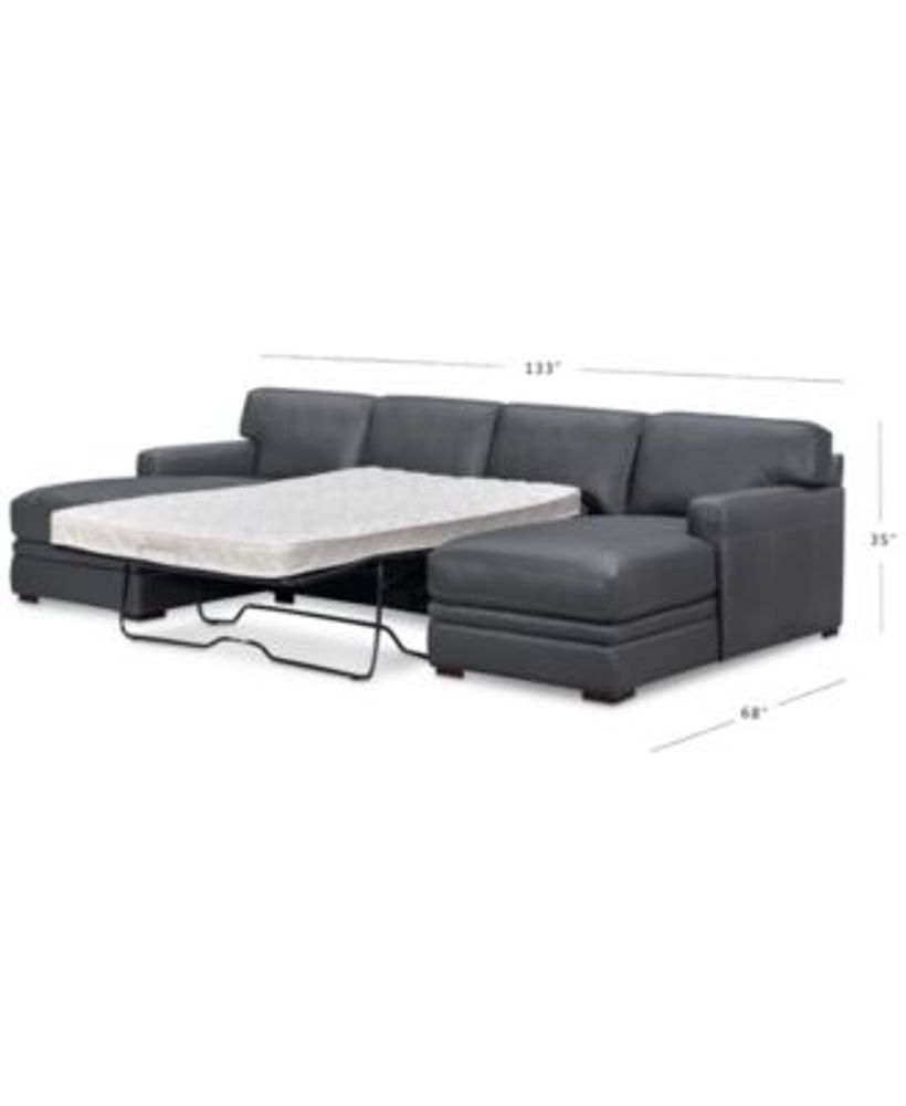 Avenell online leather sectional