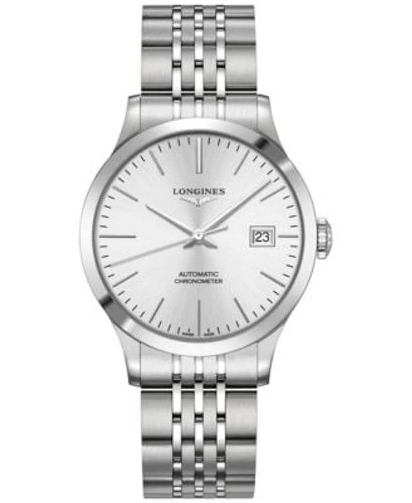 Macys longines mens watch hot sale