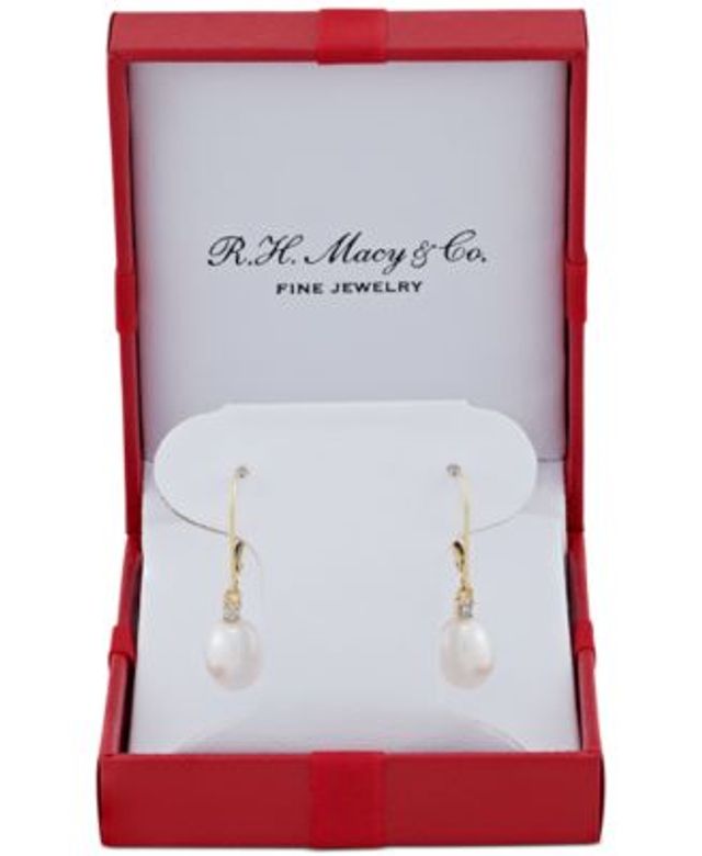 Macy pearl earrings hot sale