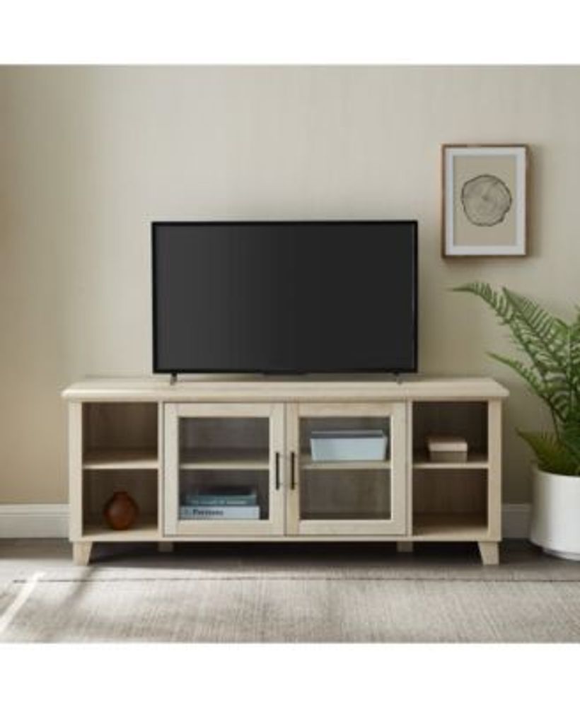 Walker Edison Columbus TV Stand with Middle Doors Mall of America®