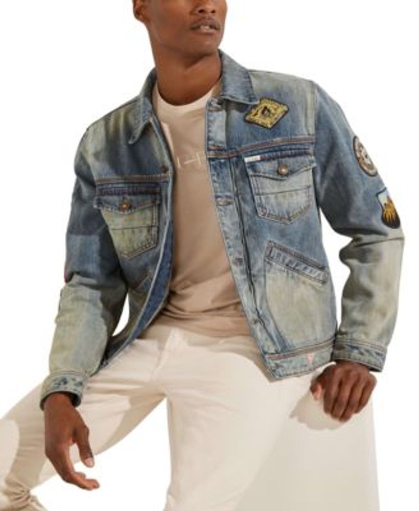 Dillon patch deals denim jacket