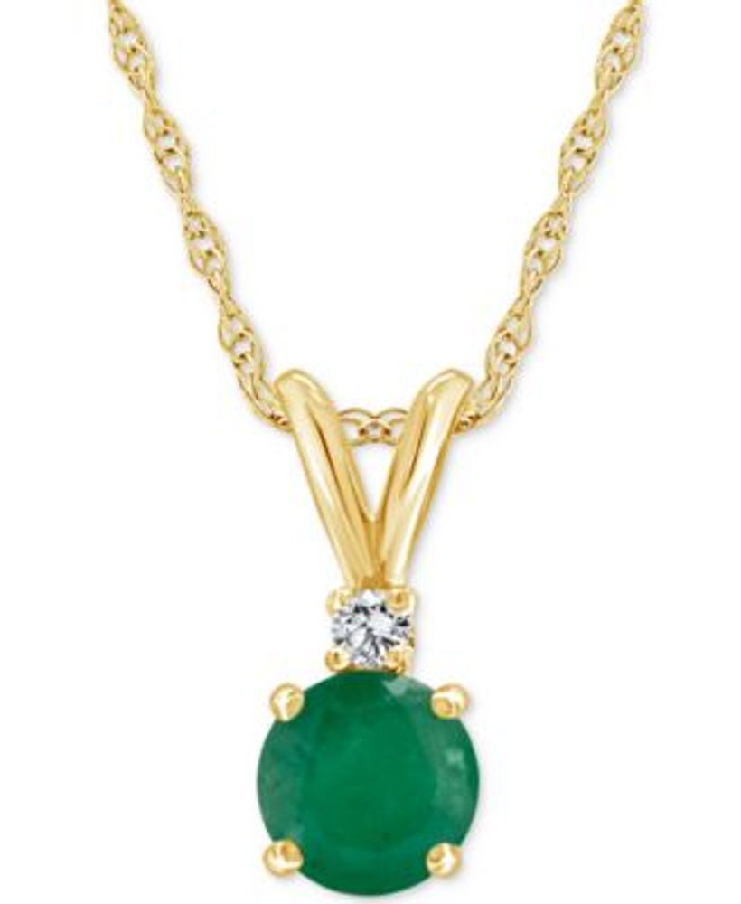 Macy s Sapphire 5 8 ct. t.w. Diamond Accent 18